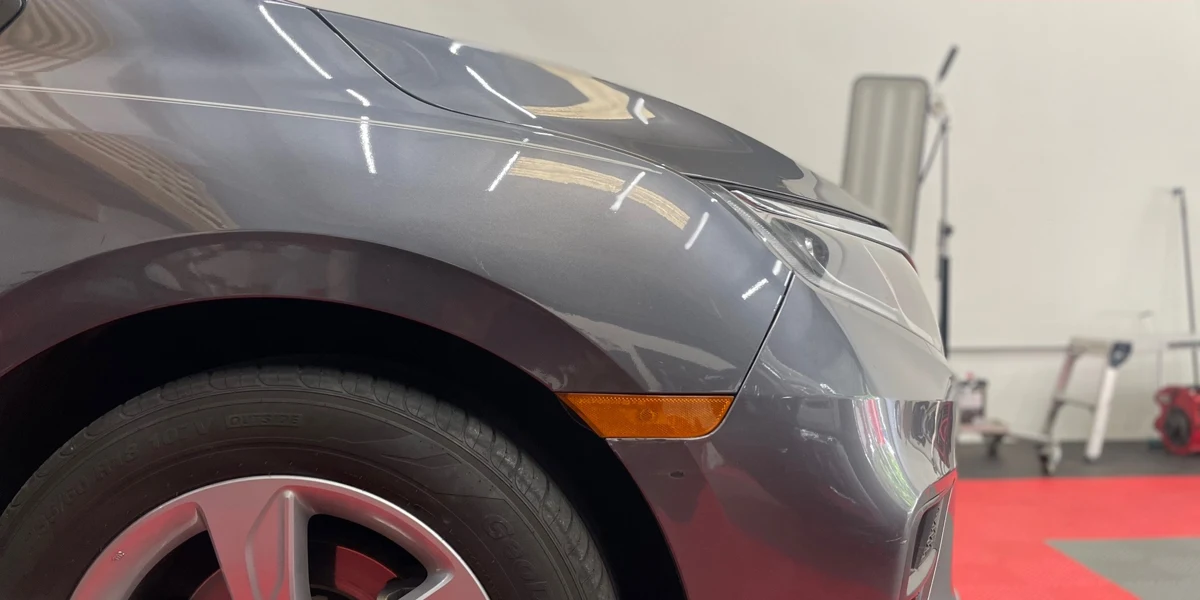 Fender Dent Repair after repair